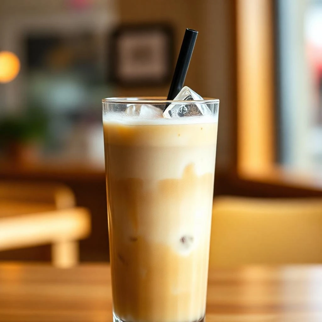 Iced Hazelnut Latte
